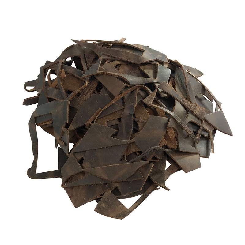 Leather Squared Scraps 12 oz.