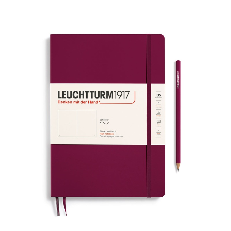 B5 Softcover Notebooks - Blank
