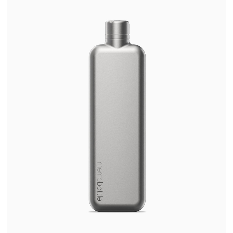 Memobottle Slim Stainless Steel Water Bottle