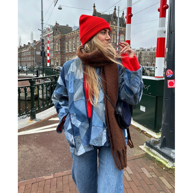 Kimono Se1063 Elliot Jacket Denim