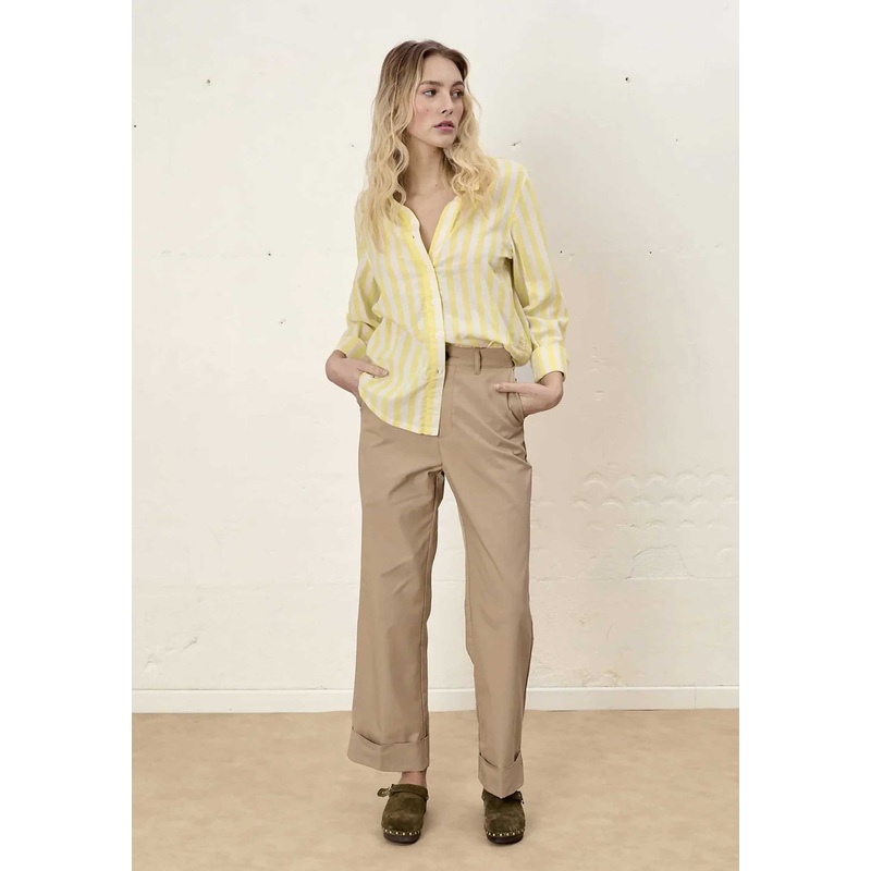 Pants Po1235-241 Savy Sleek Worke Praline
