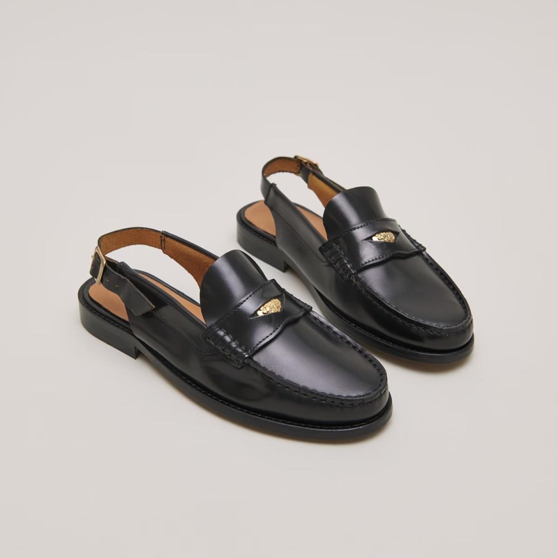 609- Oceane Cuir Glace Noir