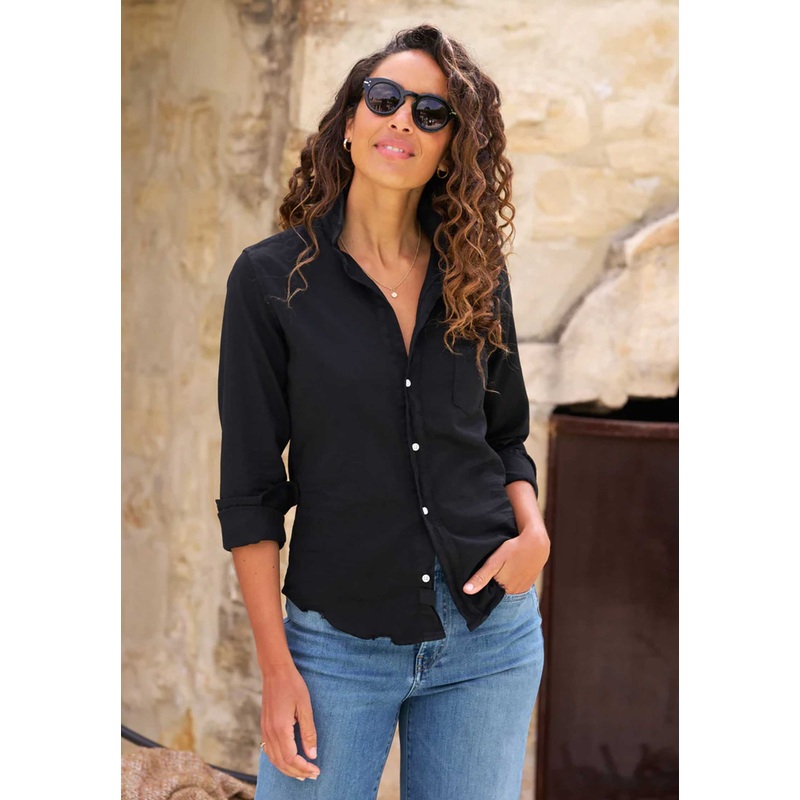 Denim Shirt B Barry Famous De Black
