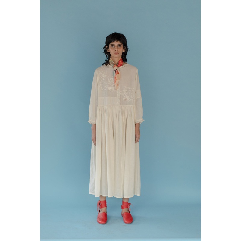 Dress 07b Mara Natural-White