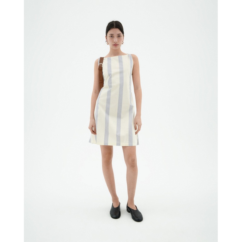 Dress Cecile Poplin-Stripes