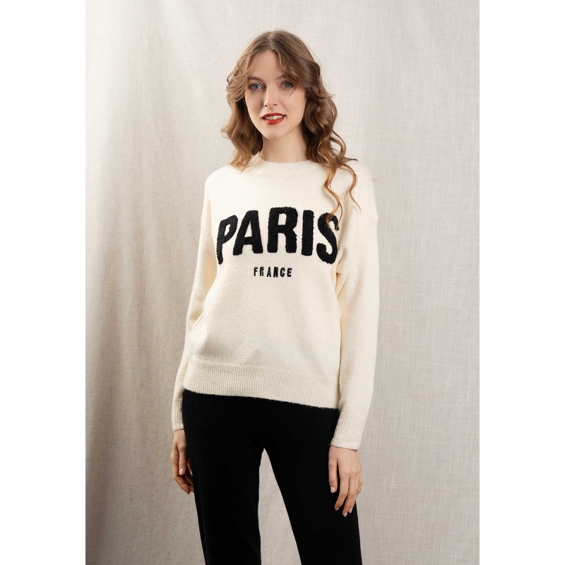 Pullover M863 Ecru