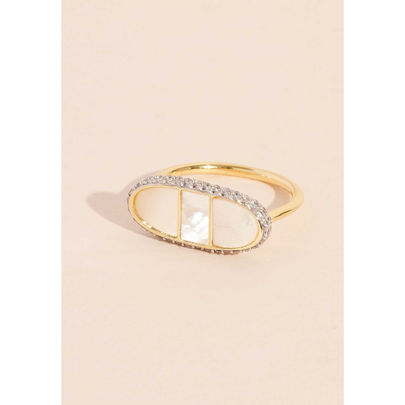 Ring Izy 1 Ring Mother-Of-Pearl