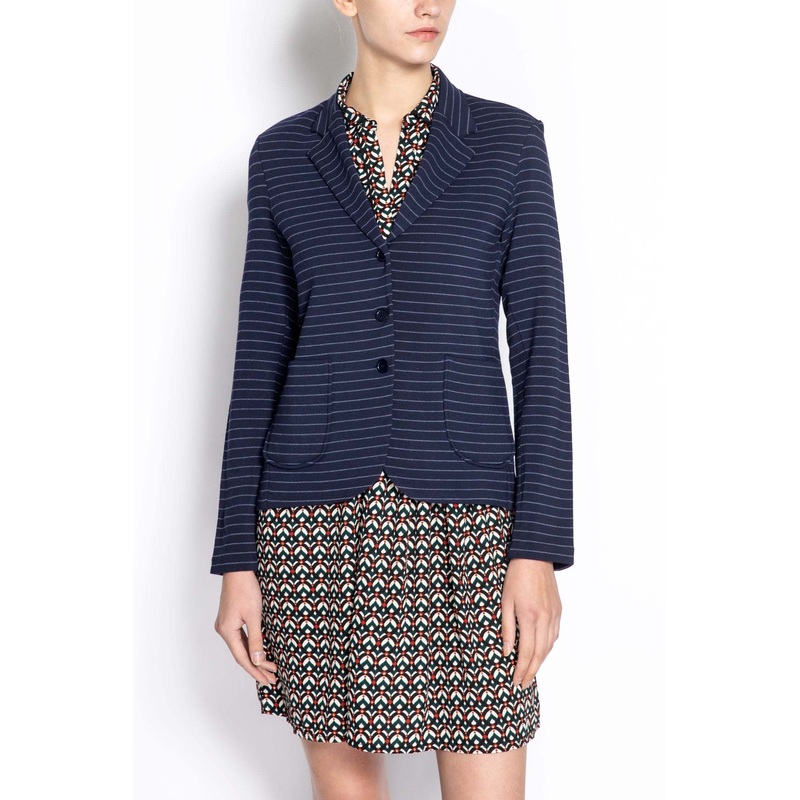 Striped Blazer