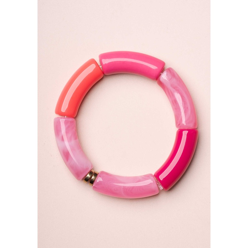 Bangle 23pabr01 Lithos Jonc Dark-Pink