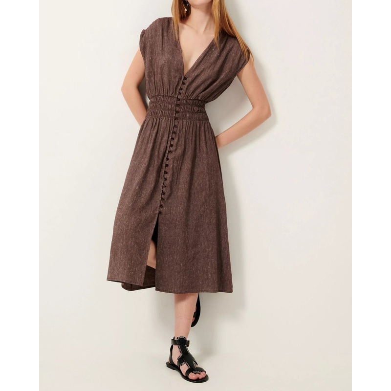 Dress Galaday Mahogany