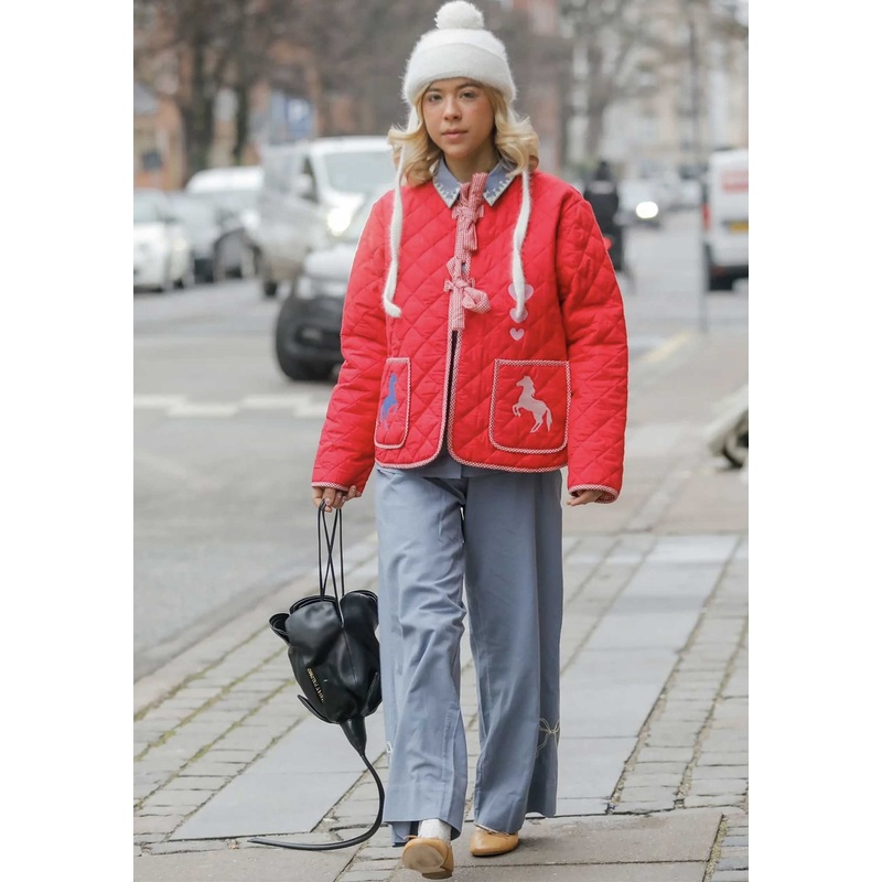 Jacket Se1451 Penny Jacket Chinese-Red