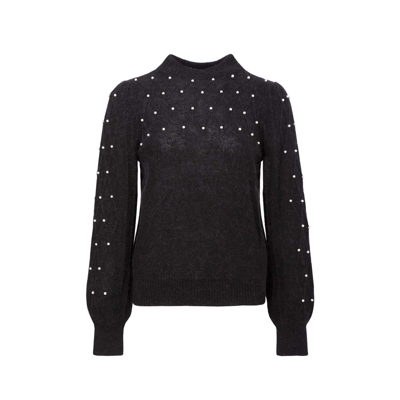 Pullover Mart Martine Uni Noir