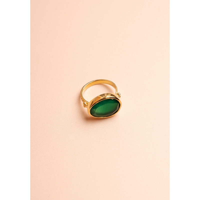 Ring P Ring 4543 15-Green-Agate