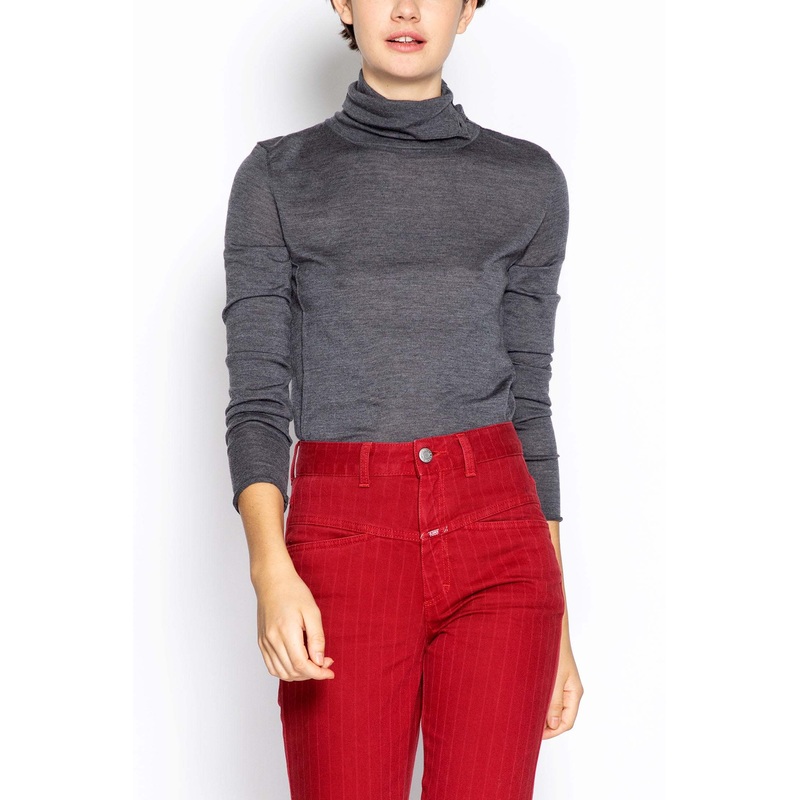 Roll Neck Wool Sweater