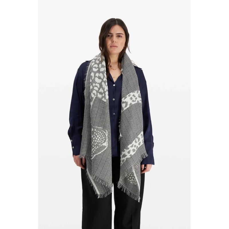Scarf Et18fe01 Black