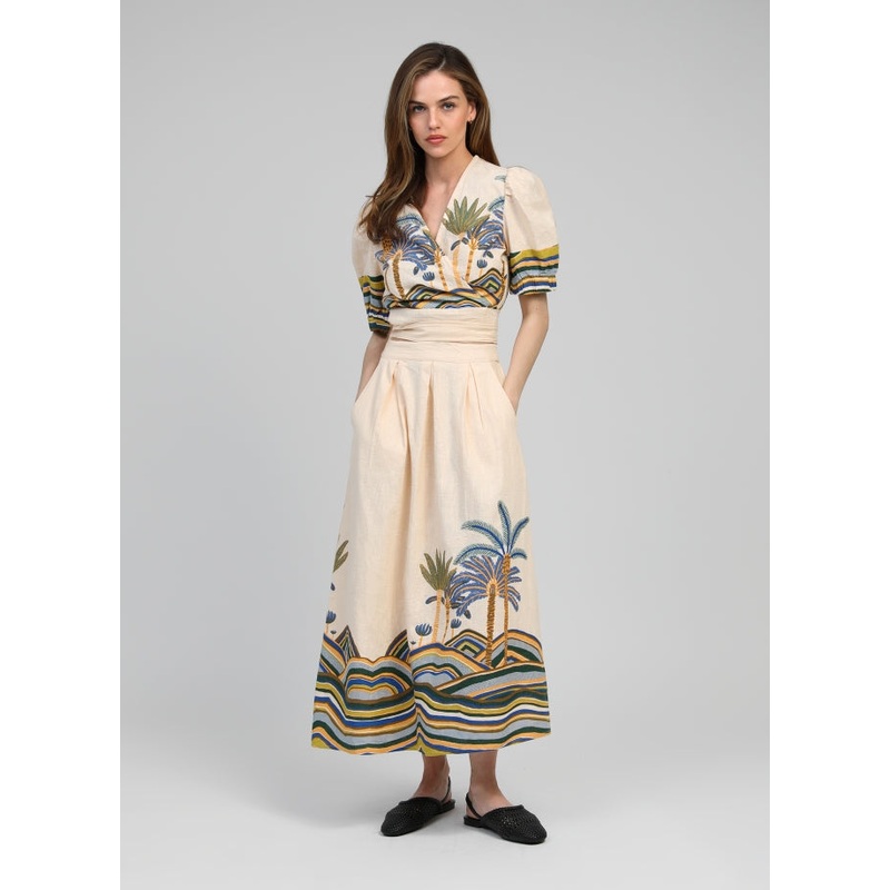 Skirt 48-04269-w Raromy Palmyre-Bleu