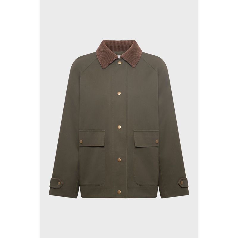 Trench Coat Xana Dce10c023 Khaki-Green