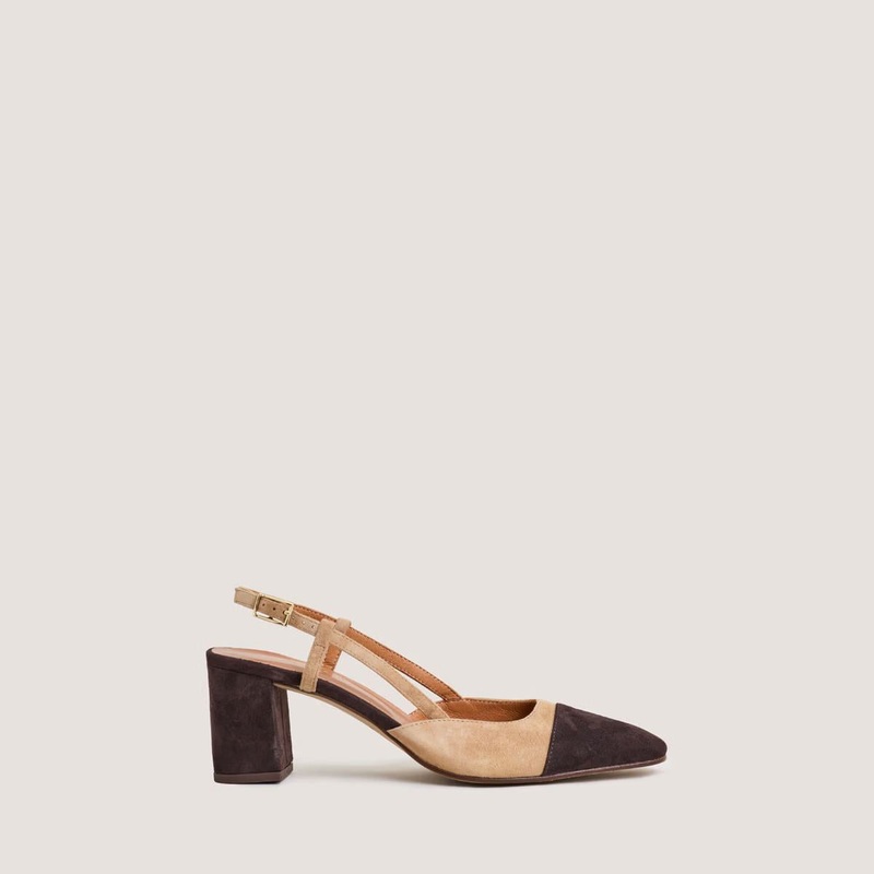 264-rs Dhapop Velours/velou Marron-Fonce-camel