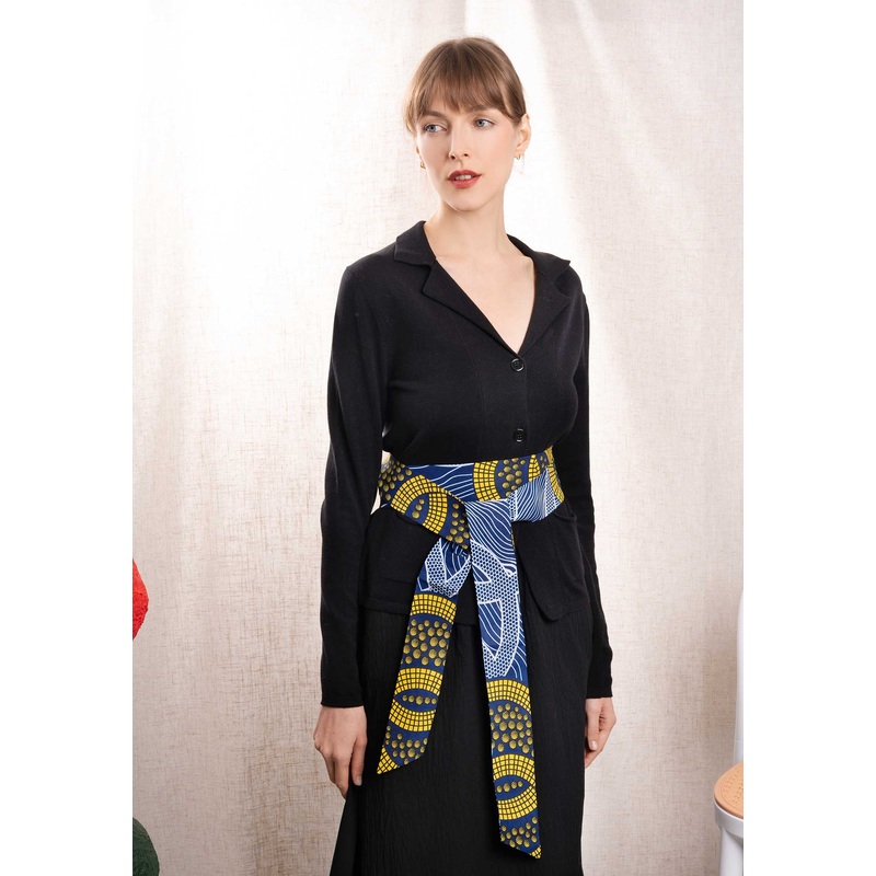 Belt Belt1 Blue-Yellow