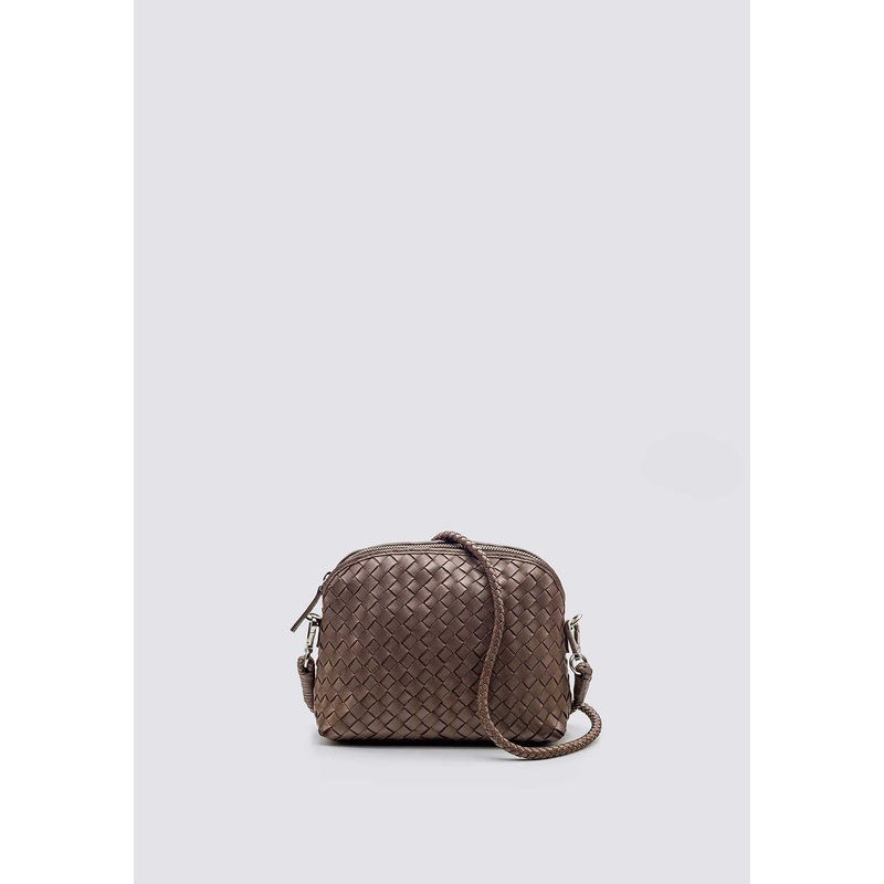 Crossbody Bag Chunky Fe Chunky Fell Poch Dark-Brown