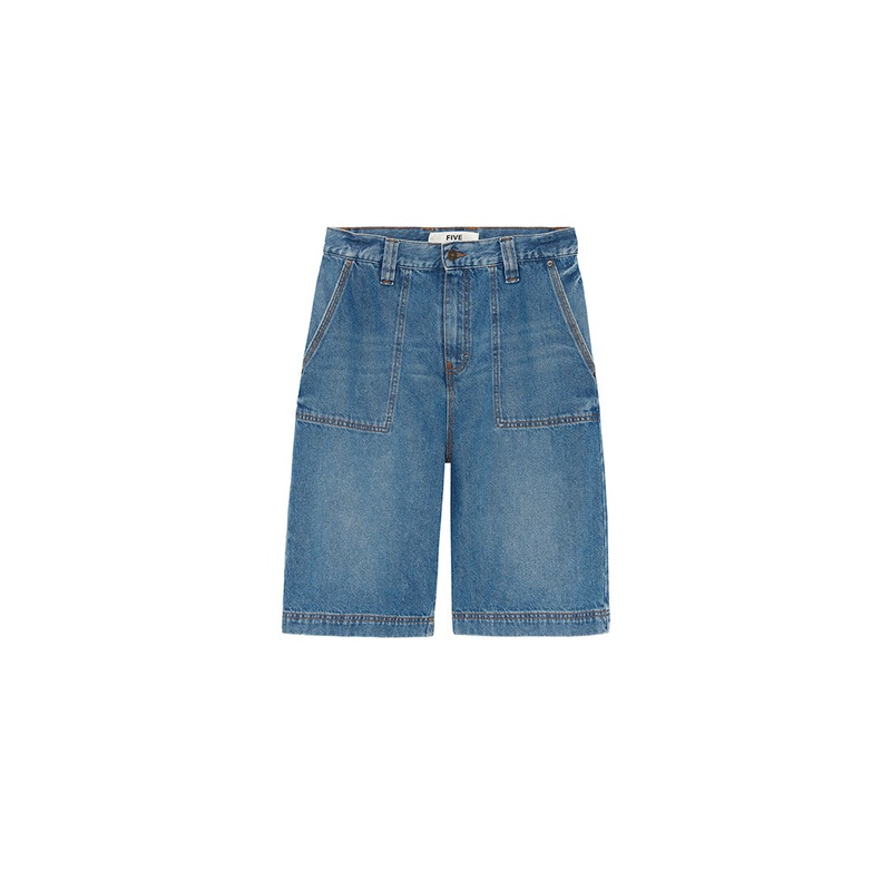Denim Shorts 97688sidonie Medium-Blue