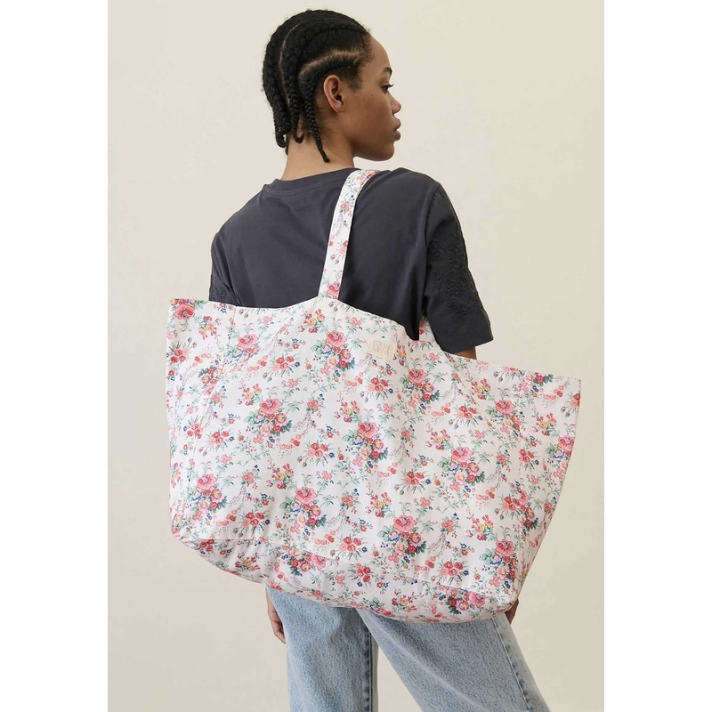 Tote Bag T0201 Beverly Cream-Rosa-Festa