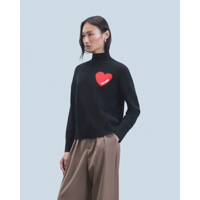 Turtleneck Knitted 2301wpm00746 Noir