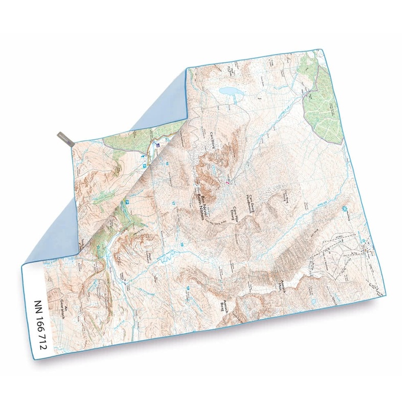 SoftFibre Ordnance Survey Travel Towel