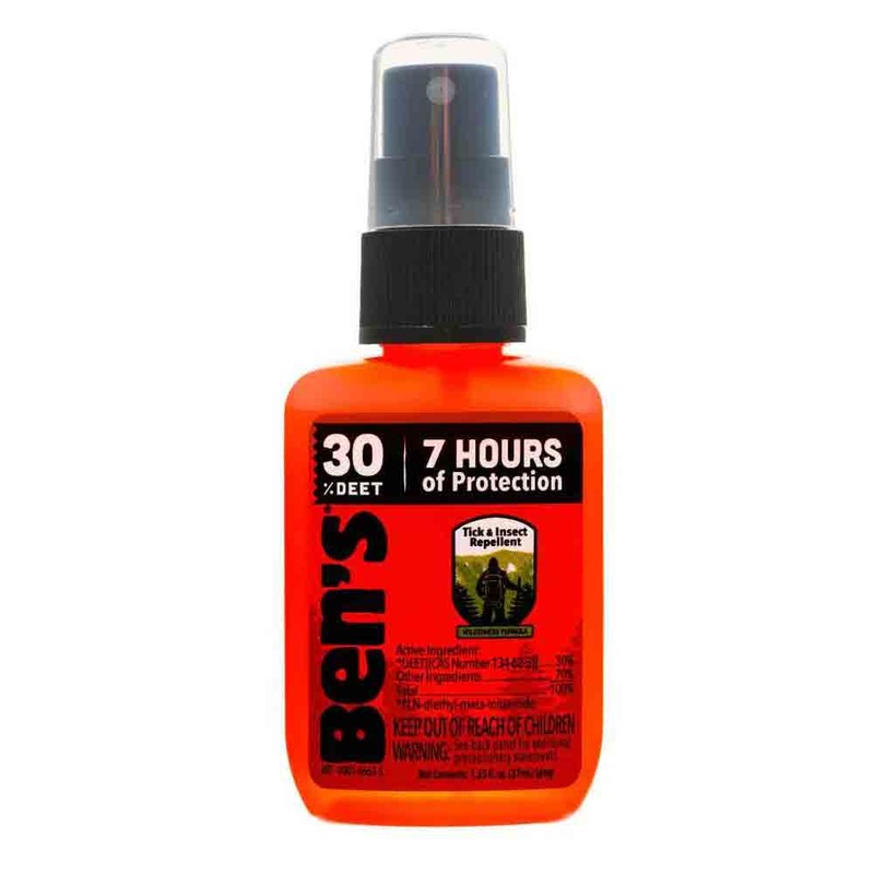 30% DEET  7 Ben's 30 Tick & Insect Repellent Pump Spray