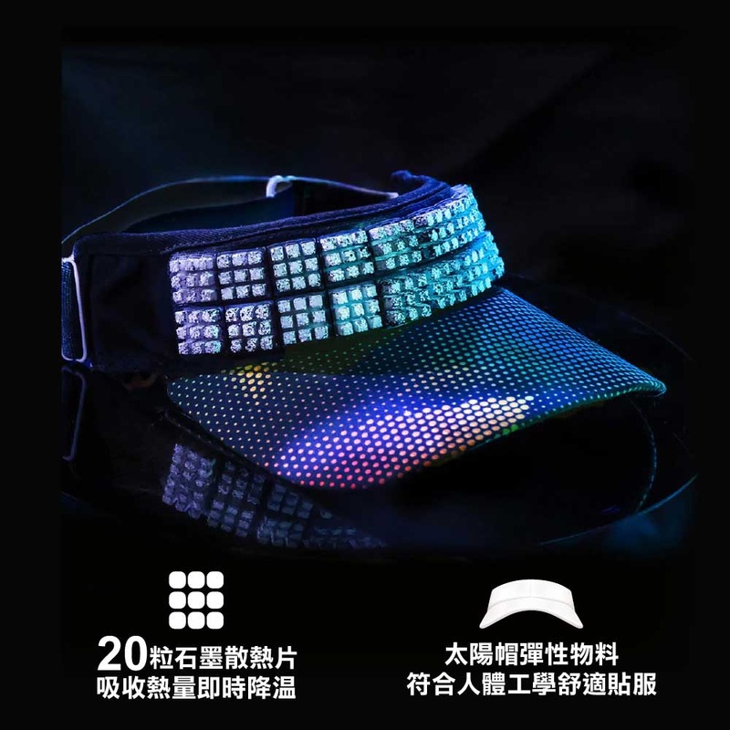 Fixed Price Goods Visor 20 Visor with 20 Cooling Pieces