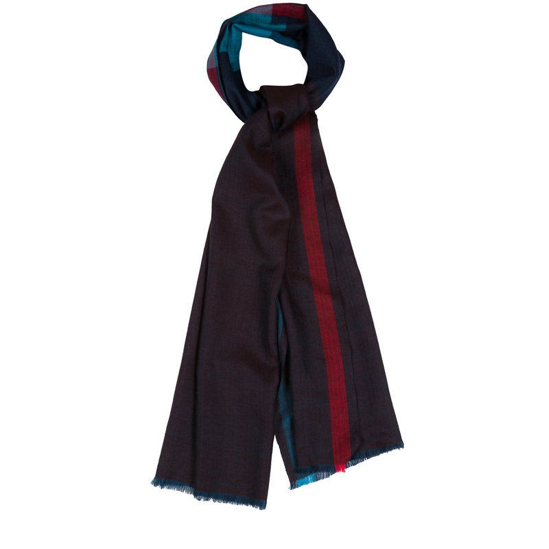 'Gradient' Cashmere & Merino Wool Pashmina