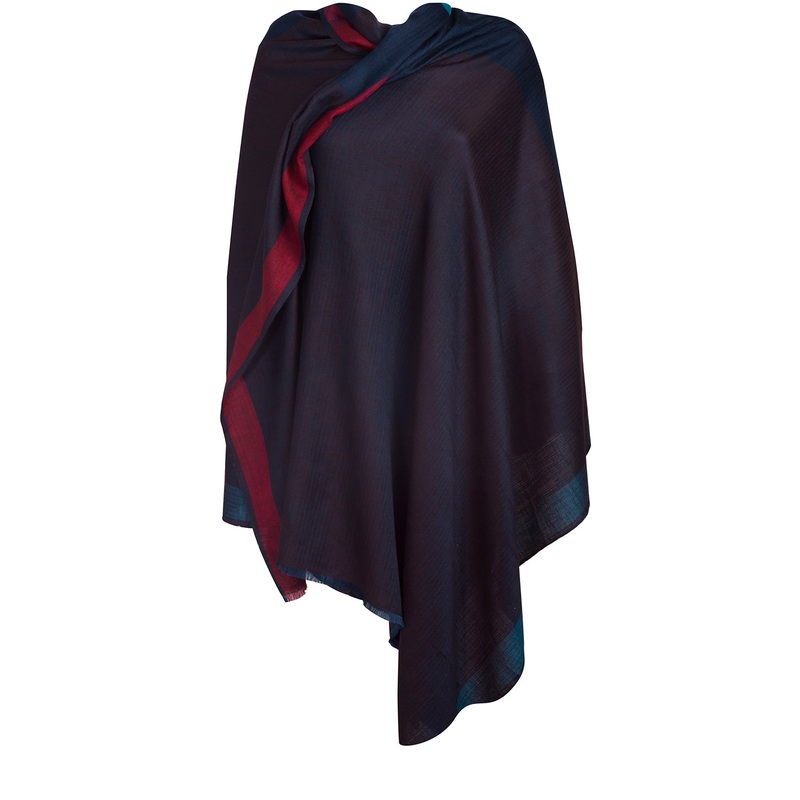 'Gradient' Cashmere & Merino Wool Throw