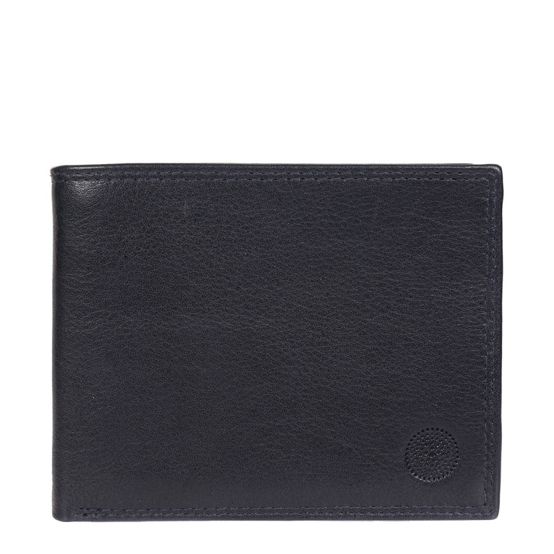 'Jared' Navy Leather Wallet