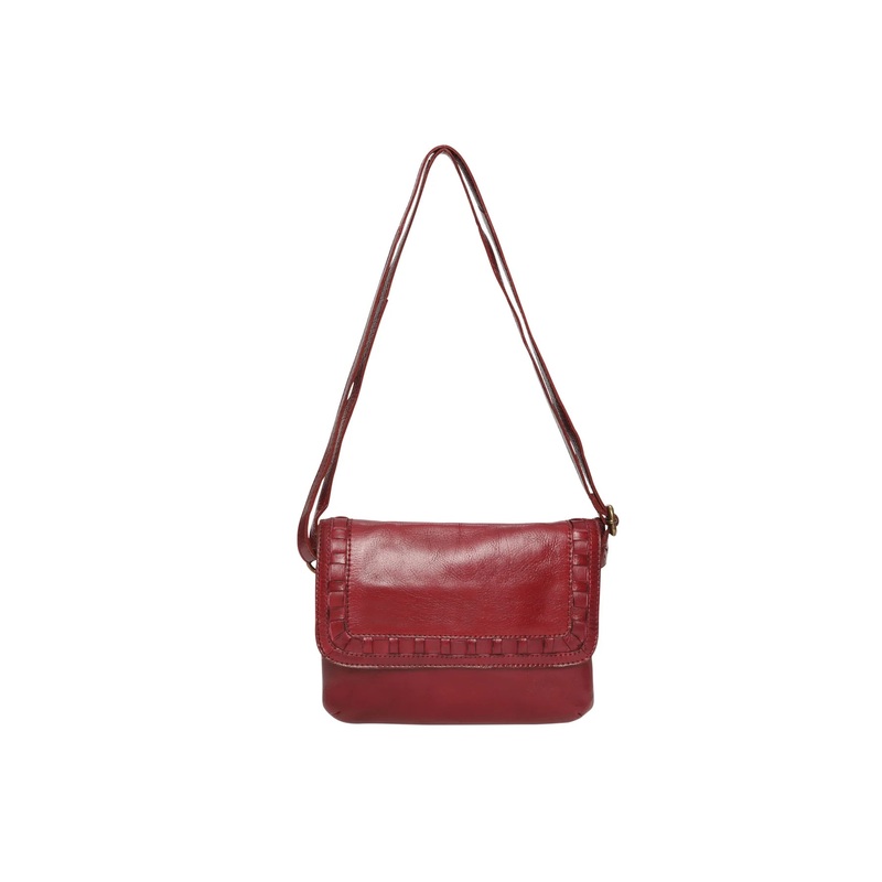 Modapelle Womens Vintage Leather Cross Body Bag Style 7850