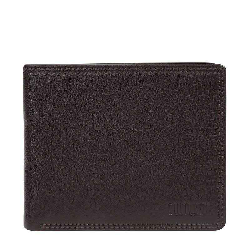 'Rory' Brown Leather Bi-Fold Wallet