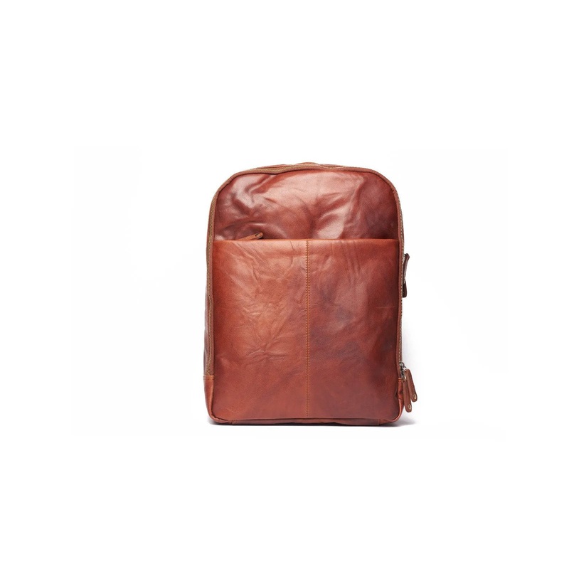 Rugged Hide RH-235 Fox Leather Backpack