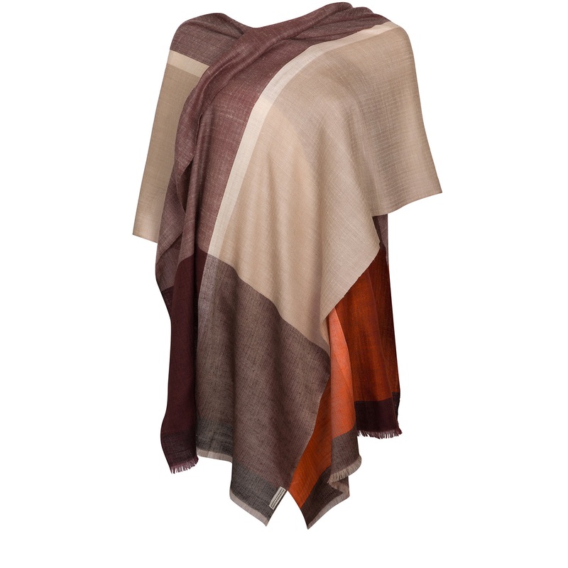 'Saturn' Cashmere & Merino Wool Shawl Wrap