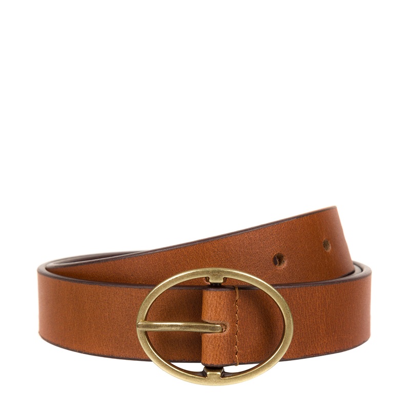 Tan Fine Leather Ladies' Belt