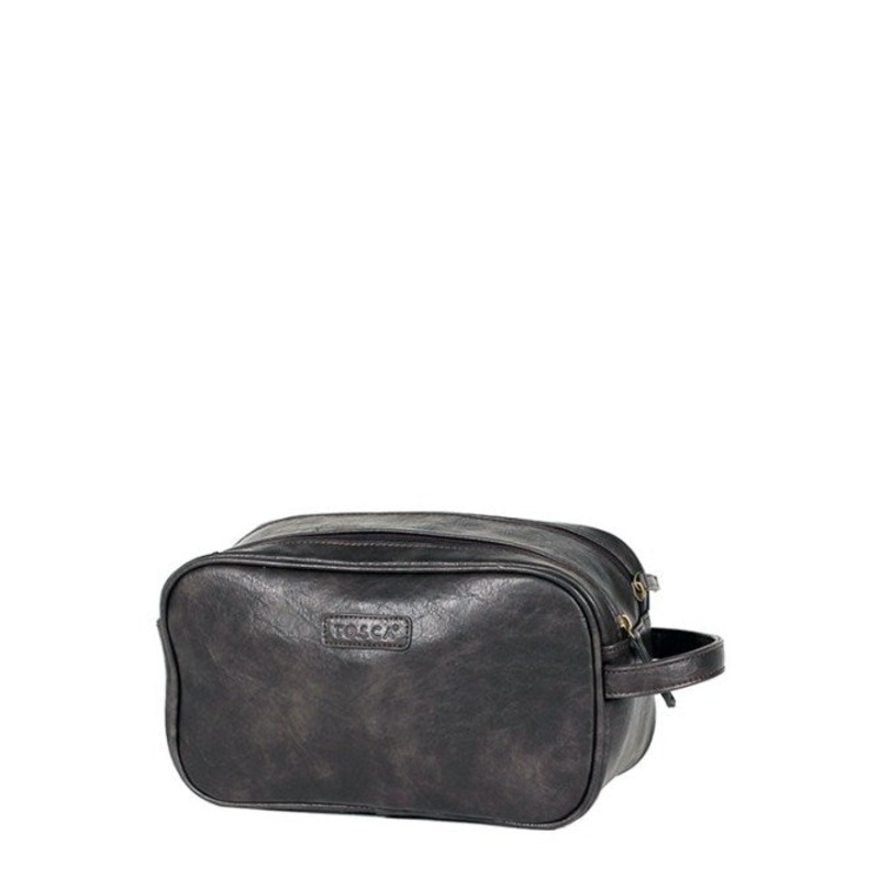 TOSCA Vegan Leather Wash Bag