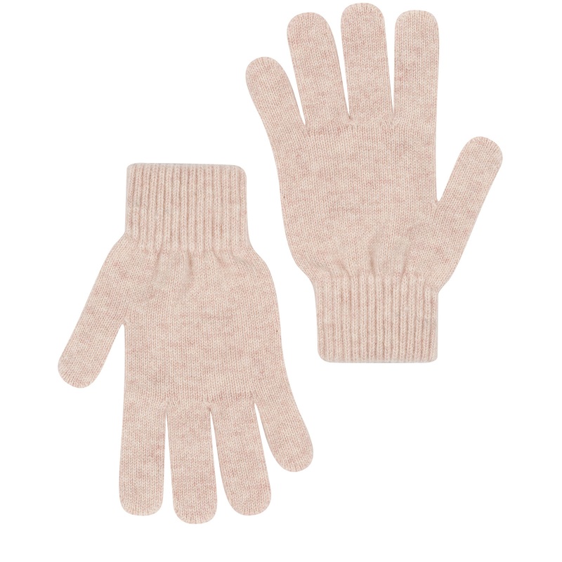 'Windermere' Oatmeal Cashmere & Merino Wool Gloves
