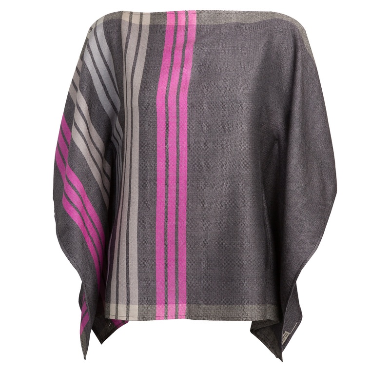 'Zodiac' 100% Merino Wool Poncho