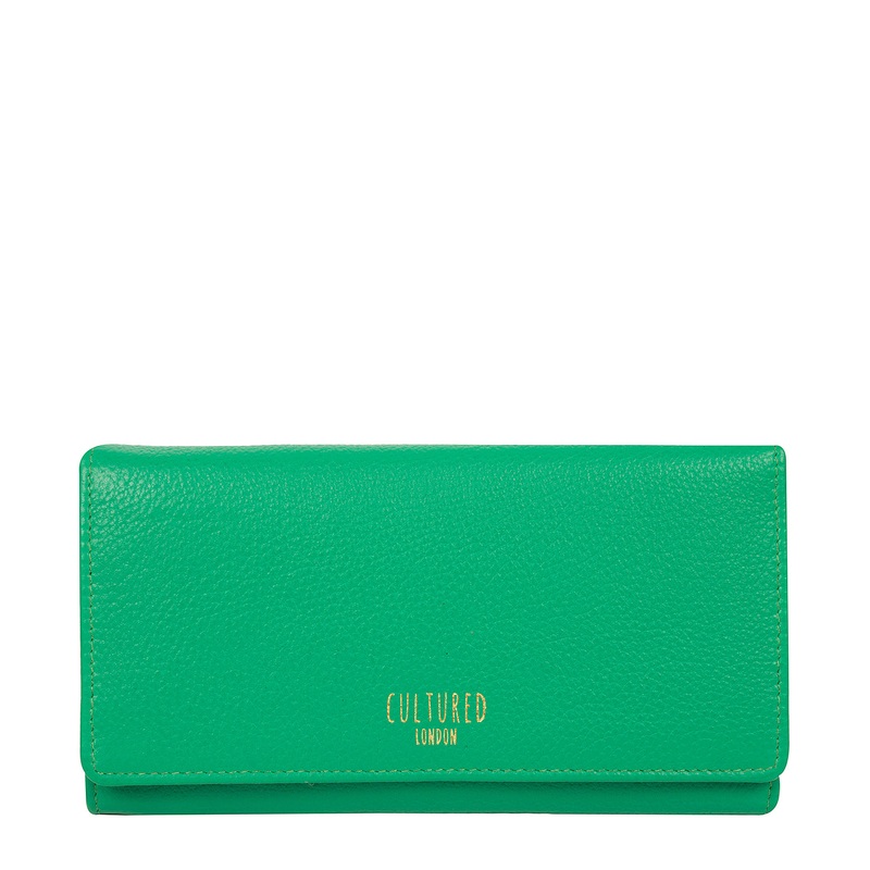 'Harlow' Shamrock Leather Purse