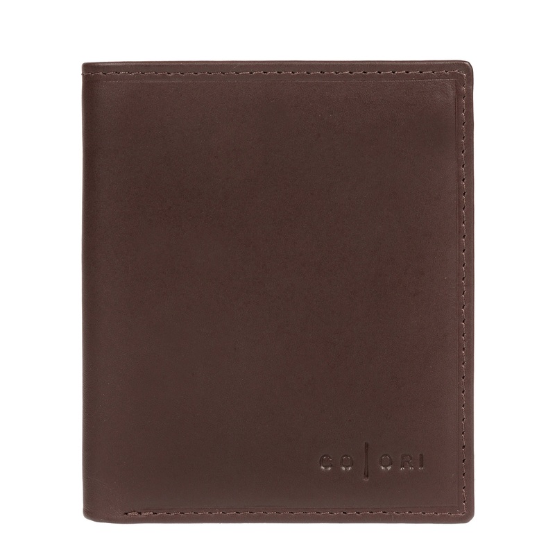 'Potenza' Italian-Inspired Brown Leather RFID Card Wallet