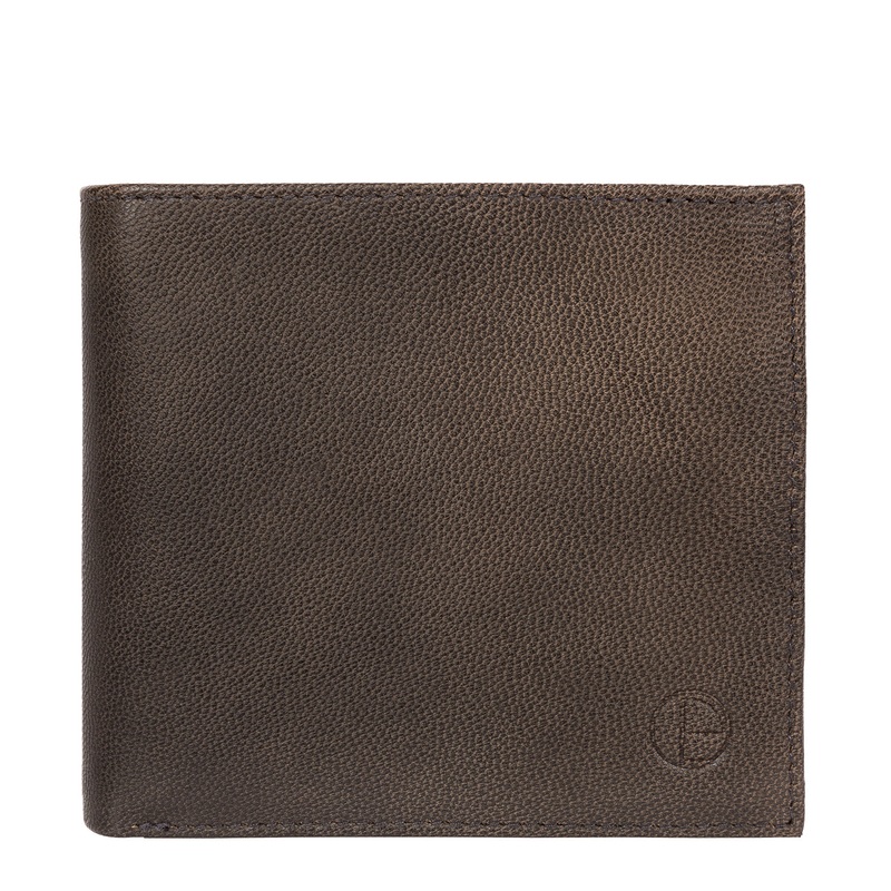 'Reynold' Vintage Black Leather Wallet