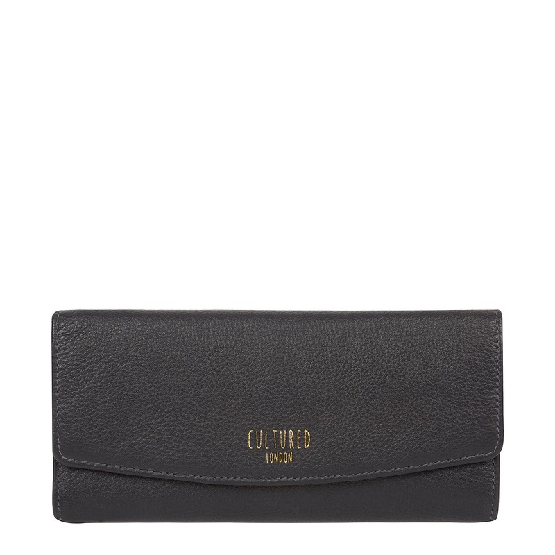 'Talulla' Pebble Blue Leather Purse