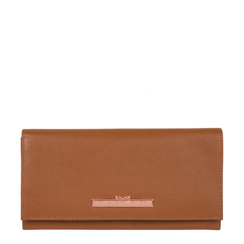 'Wren' Tan Leather Purse