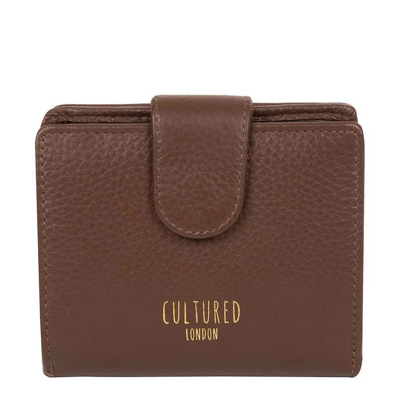 'Annalise' Cedar Leather Purse