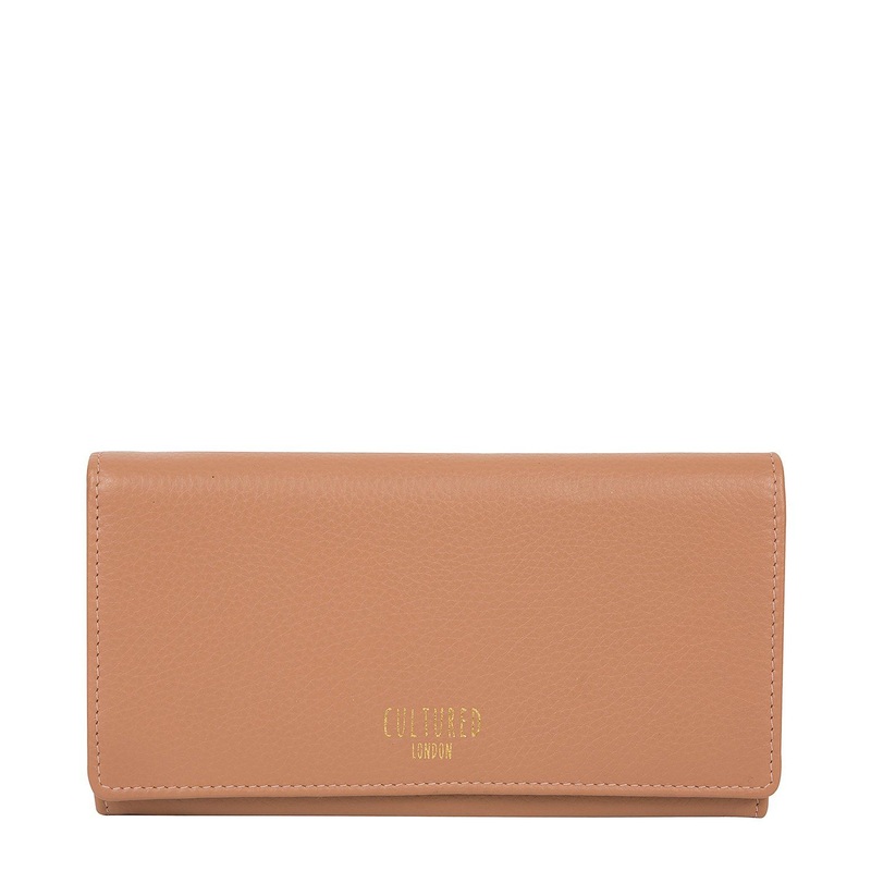 'Harlow' Fawn Leather Purse