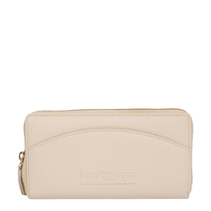 'Jenika' Fawn Leather Purse