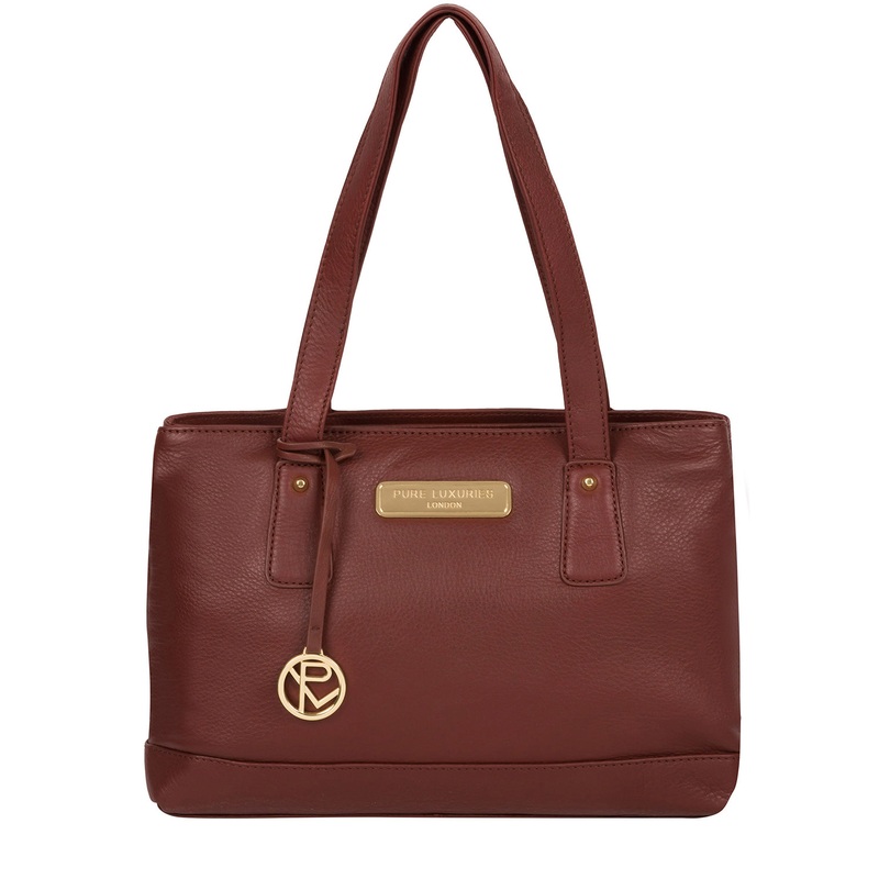 'Kate' Chestnut Leather Handbag